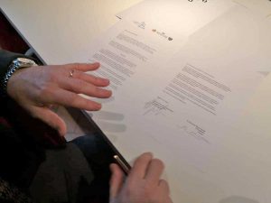 Bagnoregio - Firmata convenzione tra Casa Civita e Museo Taruffi
