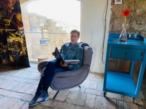Alec Ross a Civita di Bagnoregio 