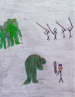 Il disegno di Sofia Cioffi