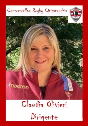 Civitavecchia - Claudia Olivieri, accompagnatore/dirigente Under 16 -18 delle fiamme oro/crc