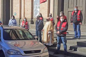 Soriano nel Cimino - Il nuovo mezzo di trasporto della Caritas