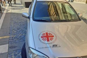 Soriano nel Cimino - Il nuovo mezzo di trasporto della Caritas