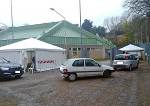 Coronavirus - Il drive in ad Acquapendente
