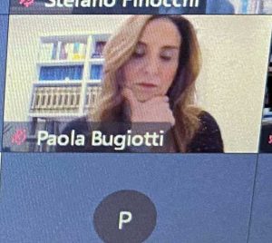 Paola Bugiotti agli auguri della Uil scuola
