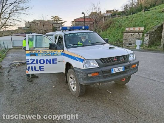 Montefiascone - L'intervento dei volontari dell'Asvom Odv