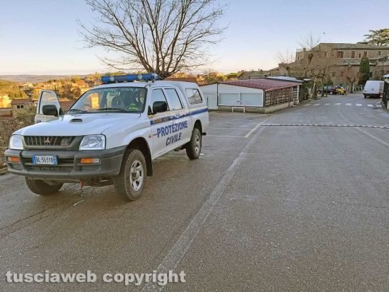 Montefiascone - L'intervento dei volontari dell'Asvom Odv