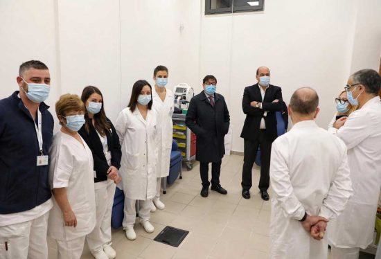 Roma - I primi vaccini anti-Covid in Italia, allo Spallanzani