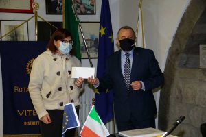 Viterbo - La cerimonia del premio fotografico Philipp Bordignon