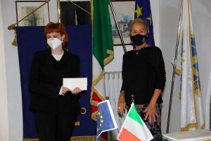 Viterbo - La cerimonia del premio fotografico Philipp Bordignon