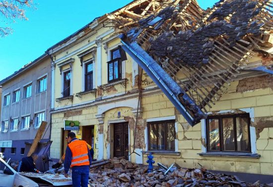 Il terremoto in Croazia