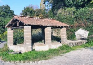 Viterbo - Famiglia Chigi - Lavatoio a Tobia