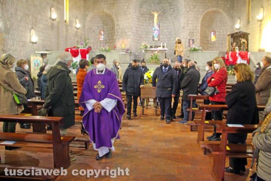 Viterbo - I funerali di Marcello Polacchi