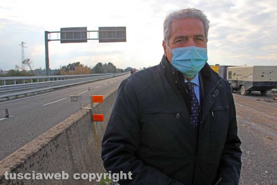 Viterbo - Il sindaco Giovanni Arena