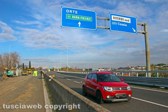 Viterbo - La riapertura della superstrada