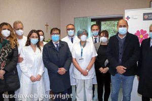 Viterbo - Primi vaccini anti-Covid a Belcolle