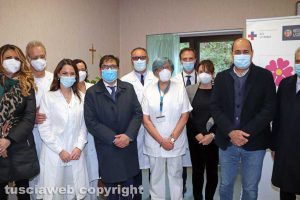 Viterbo - Primi vaccini anti-Covid a Belcolle