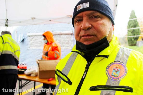 Viterbo - Roberto Tisbi della Protezione civile
