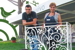 Patrizia e Marco Rocchetti di Ferro vivo