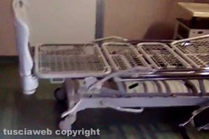 Viterbo - La stanza all'ospedale di Belcolle