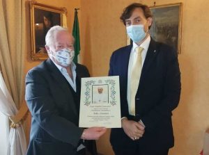 L’Accademia internazionale mauriziana a Soriano nel Cimino – L’incontro con il sindaco Fabio Menicacci