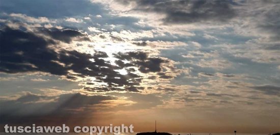 Tramonto a Montalto di Castro