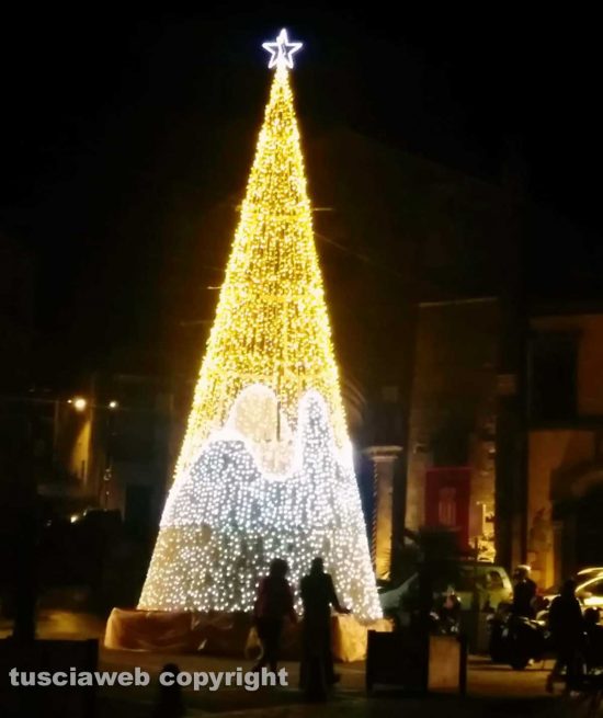 L'albero di Natale a Bolsena