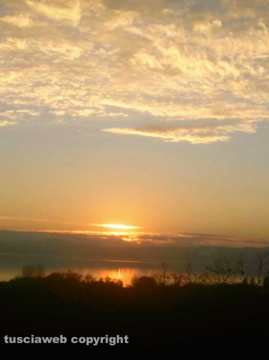 Tramonto a Bolsena