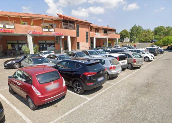 Viterbo - Il parcheggio di piazza Dalla Chiesa