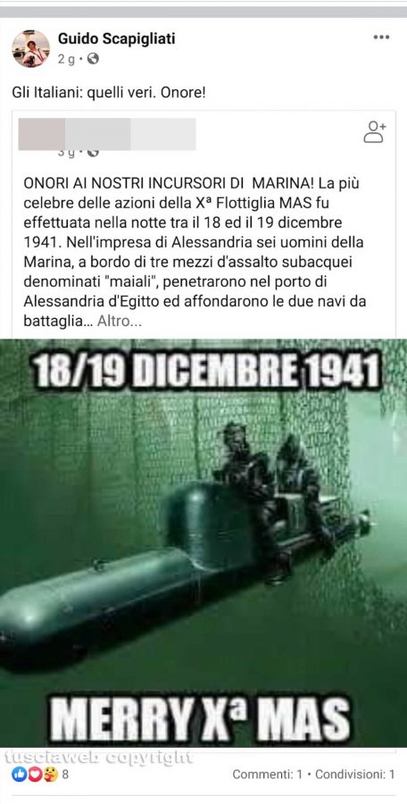 La pagina Facebook Guido Scapigliati