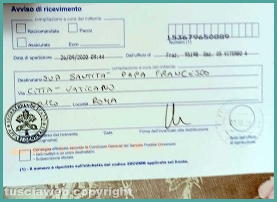 Giuliana Cappellaro - Ha scritto anche a papa Francesco