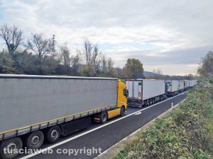 Attigliano - Incidente sulla A1 - Code di mezzi