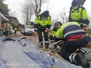 Protezione civile al lavoro per ricerche di Giuseppe Maravigna