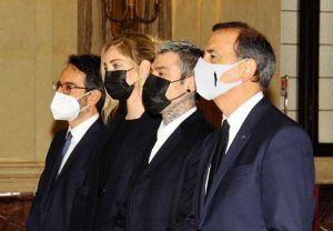 La consegna dell'Ambrogino d'oro a Chiara Ferragni e Fedez