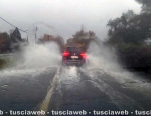 Maltempo nella Tuscia