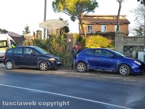 Montefiascone - Tamponamento a catena sulla Cassia Nord
