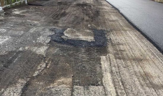 Viterbo - Via I Maggio - Lavori di asfaltatura