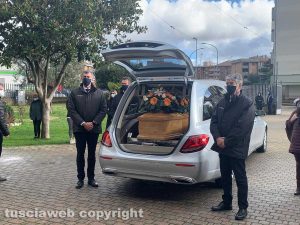 Viterbo - I funerali di Sario Ricci