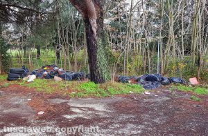 Degrado al parcheggio sulla Teverina