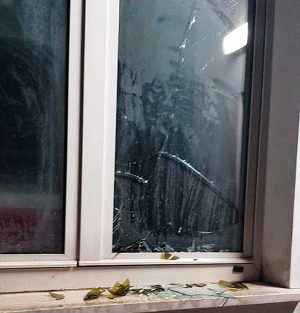 Orte - Atti vandalici alla sede della Croce rossa