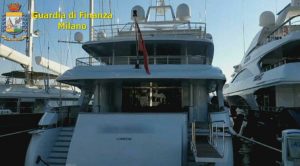 Sequestrato il maxi yacht dell'imprenditore Paolo Fassa