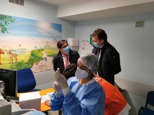 Vaccini anti-Covid al Bambin Gesù