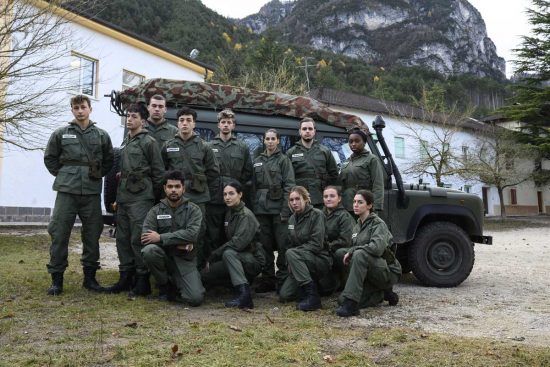 La docu-fiction Rai La Caserma - Il cast