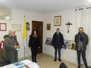 Giuliana Cappelli, Barbara Roma, don Emanuele Germani, Andrea De Simone