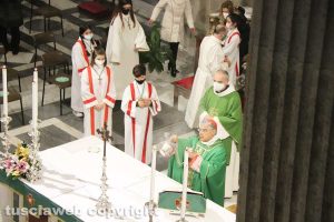 Viterbo - Il cardinale Marcello Semeraro alla Basilica di Santa Maria della Quercia