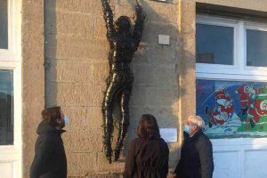 Viterbo - L'installazione artistica "Resistentiam"