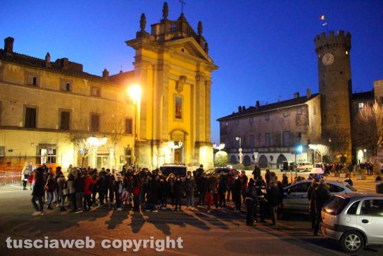 Viterbo - Bagnaia - Il comitato in piazza