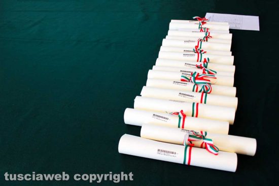 Viterbo - La pergamena con la nomina a cavaliere