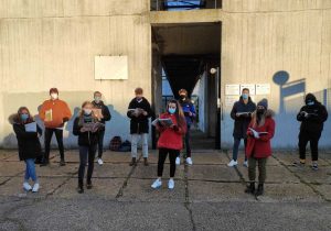 Montefiascone - Gli studenti in sciopero al Carlo Alberto Dalla Chiesa