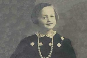 Rita Santoni da bambina