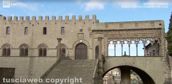 Viterbo alla rubrica "Le belle piazze" di "Uno mattina"